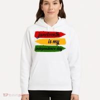 Juneteenth Is My Independence Day Hoodie thumb 5