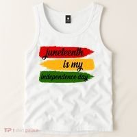 Juneteenth Is My Independence Day Tank Top thumb 2