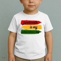 Juneteenth Is My Independence Day Toddler T-Shirt thumb 2