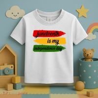 Juneteenth Is My Independence Day Toddler T-Shirt thumb 3