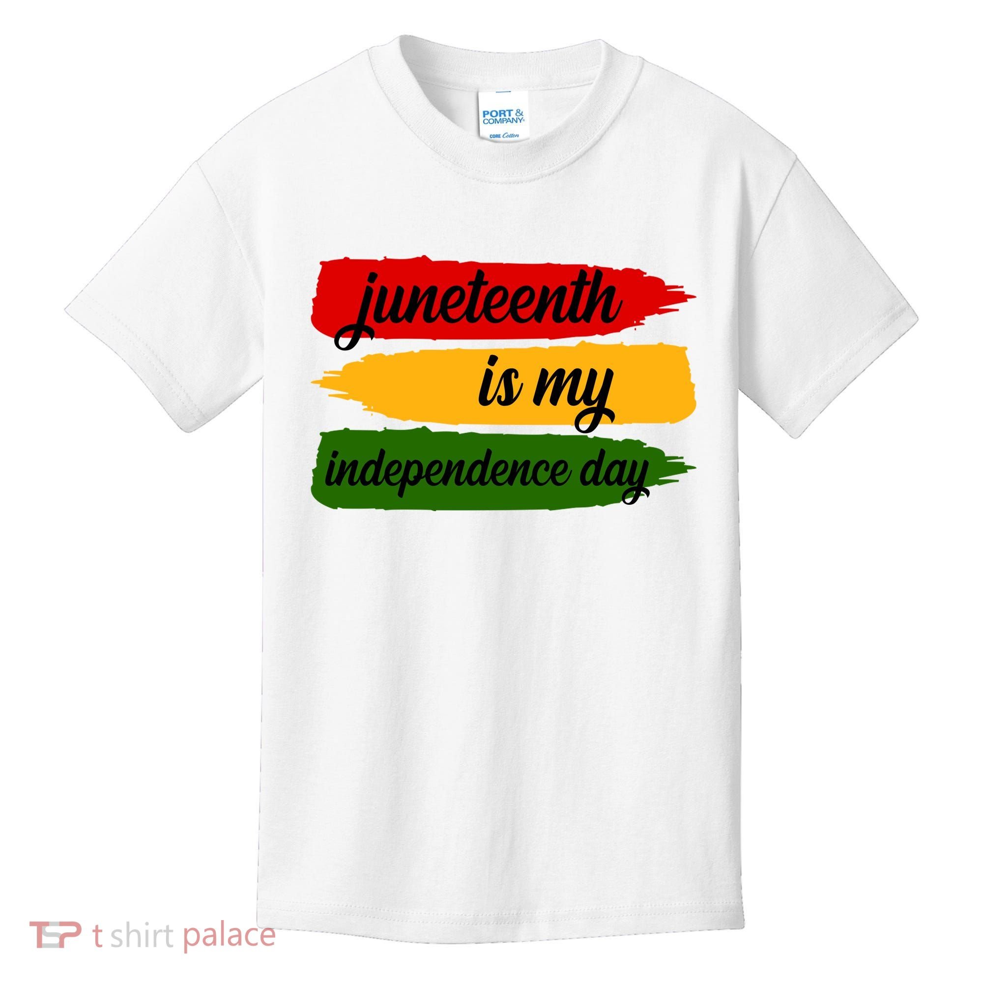 Juneteenth Is My Independence Day Kids T-Shirt