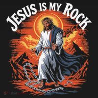 Jesus Is My Rock Biblical Christian Religious Biblical Women's Hoodie thumb 2