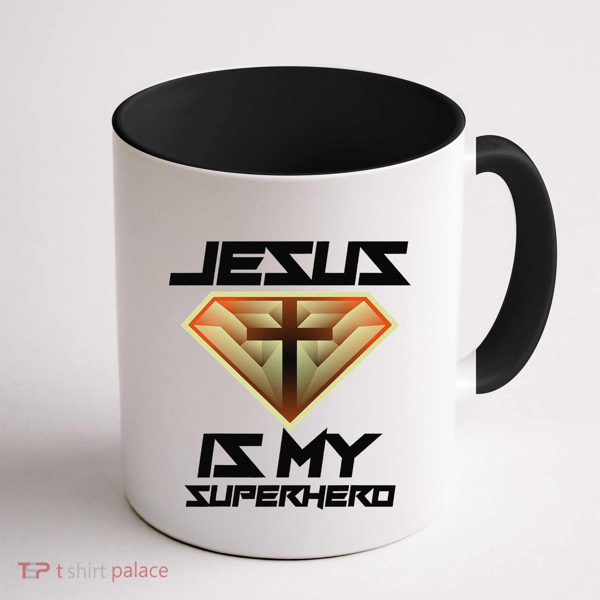 Jesus Is My Superhero Cute Powerful Christian Gift Coffee Mug