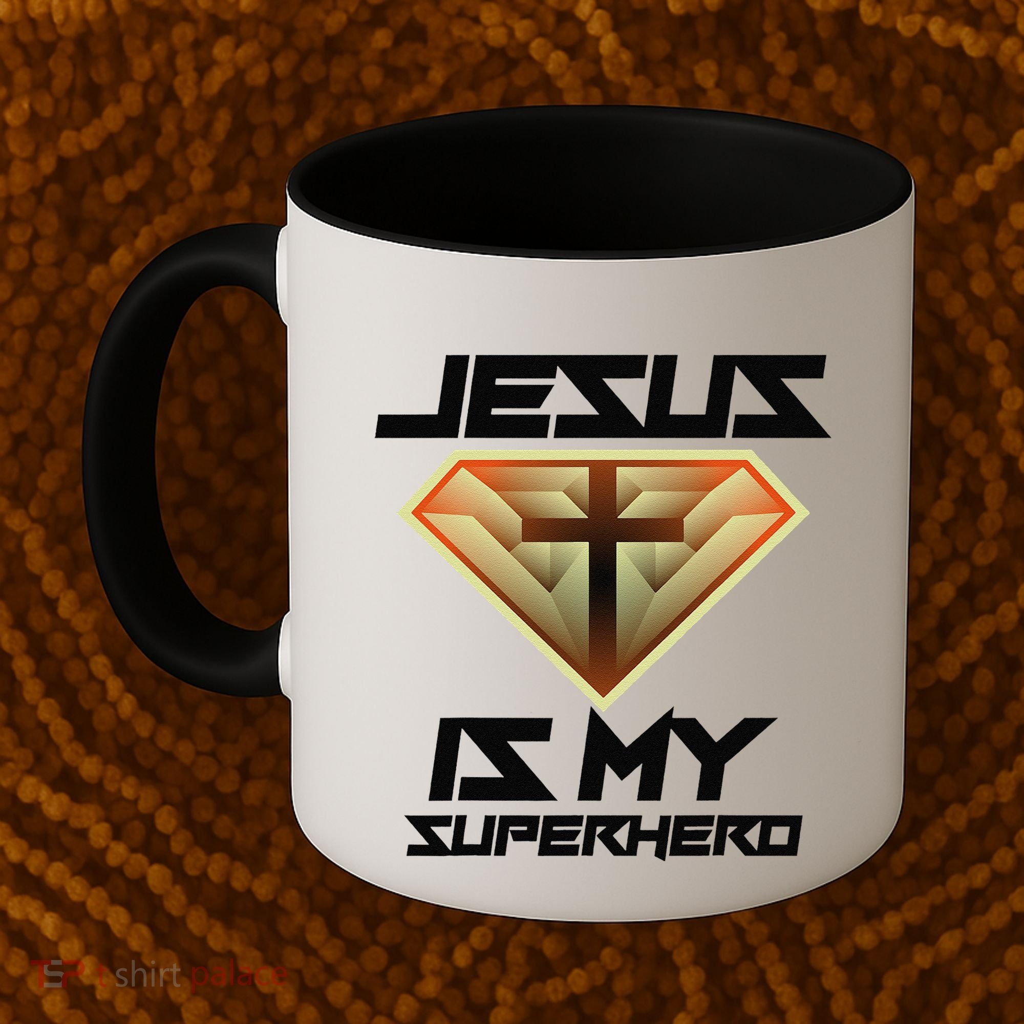 Jesus Is My Superhero Cute Powerful Christian Gift Coffee Mug
