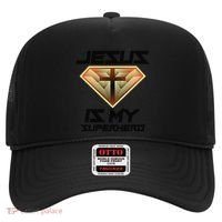Jesus Is My Superhero Cute Powerful Christian Gift Hat thumb 0