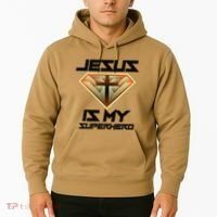 Jesus Is My Superhero Cute Powerful Christian Gift Hoodie thumb 2