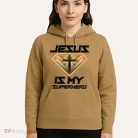 Jesus Is My Superhero Cute Powerful Christian Gift Hoodie thumb 5