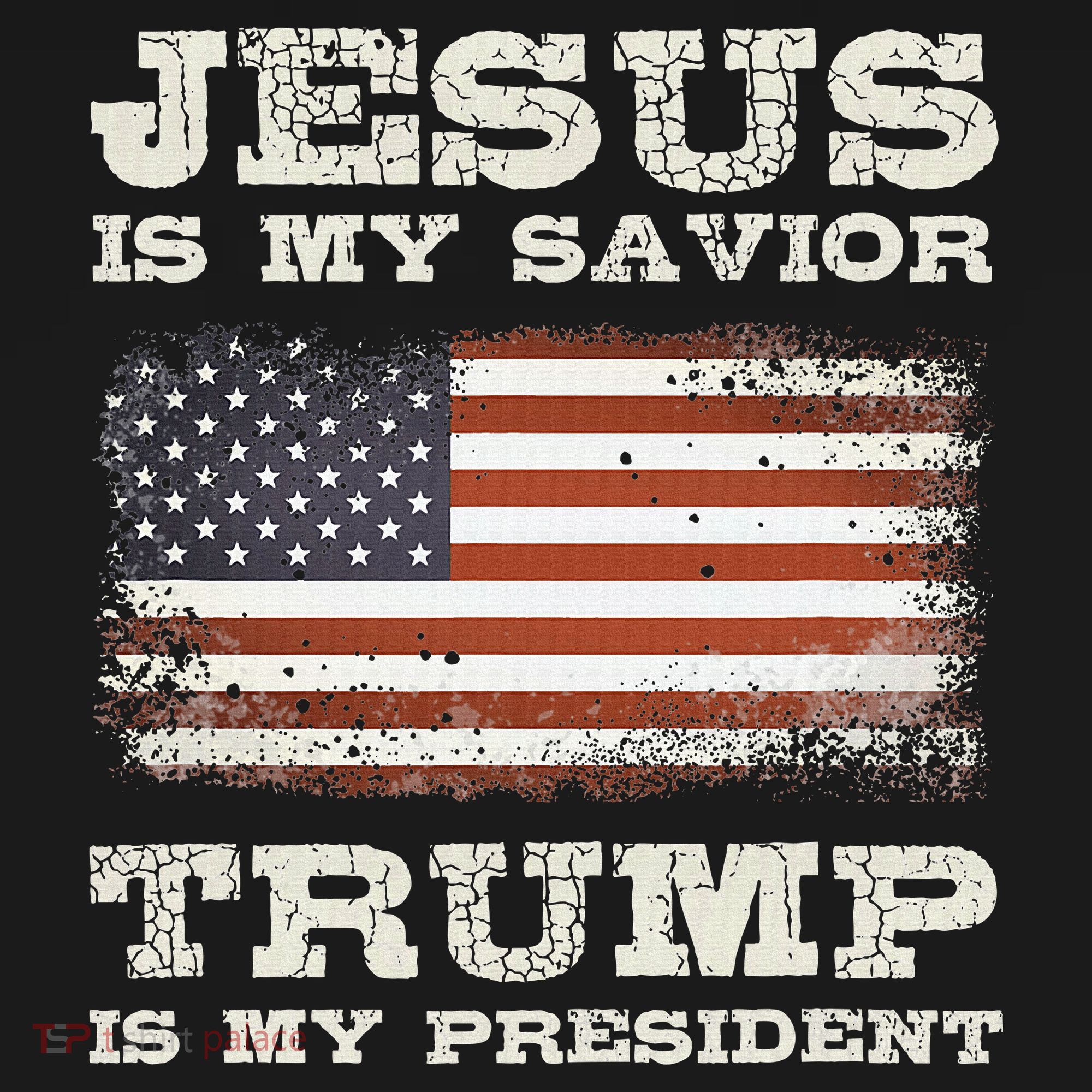 Jesus Is My Savior Trump Is My President Women's Hoodie