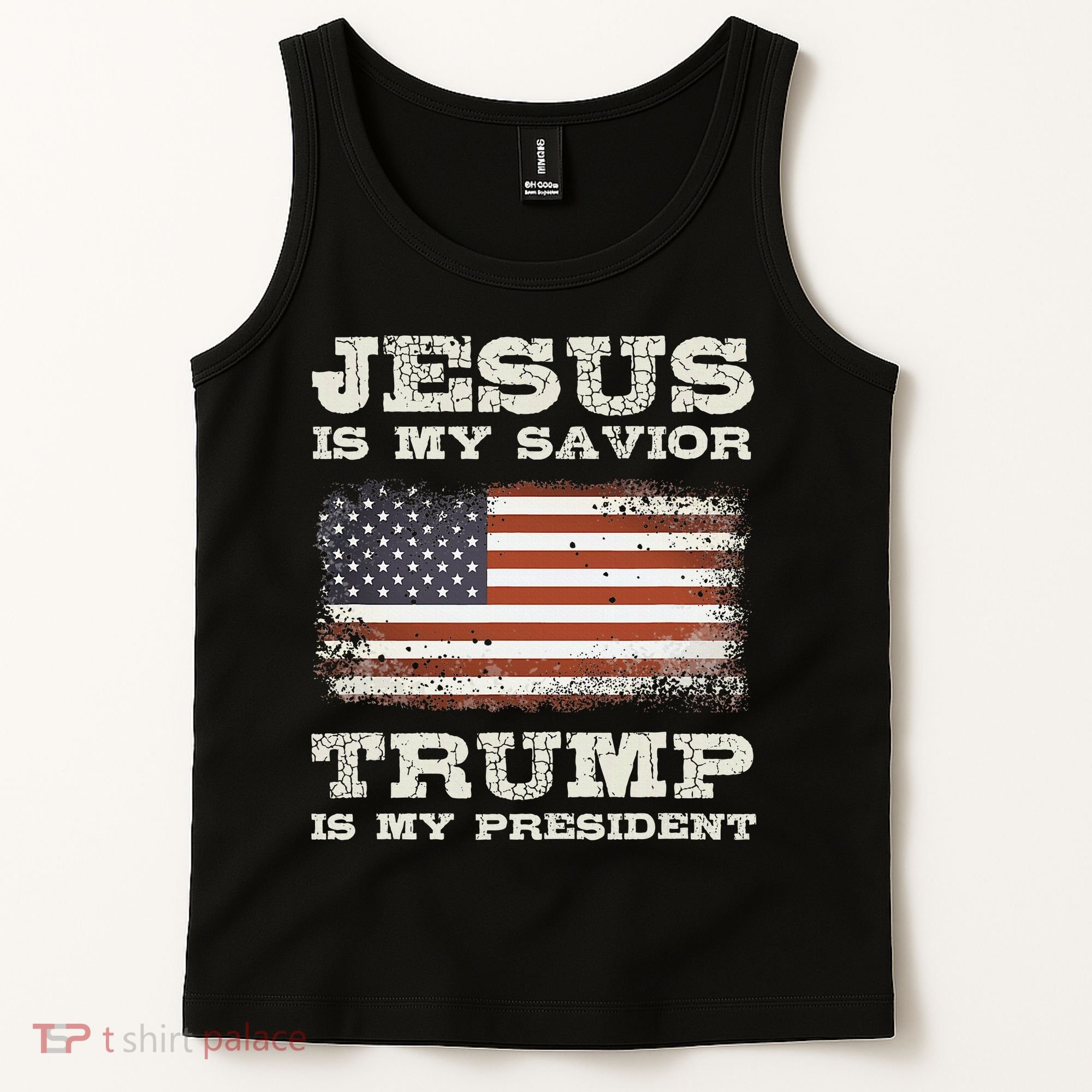 Jesus Is My Savior Trump Is My President Tank Top