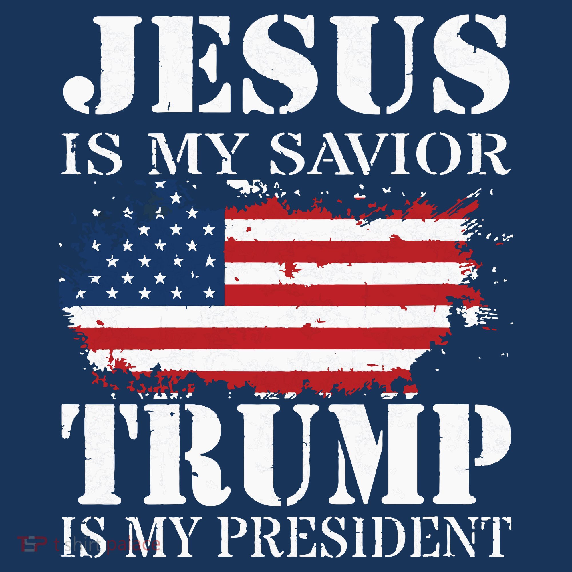 Jesus Is My Savior Trump Is My President Women's Tank Top