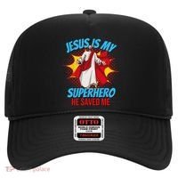 Jesus Is My Superhero Christian Faith God Savior Religious Hat thumb 0