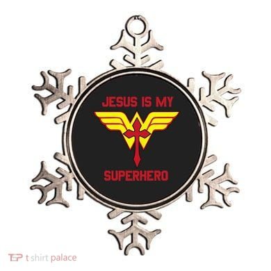 Jesus Is My Superhero Christian Vacation Bible School Design Ornament