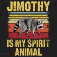 Jimothy Is My Spirit Animal Raccoon Hat thumb 2