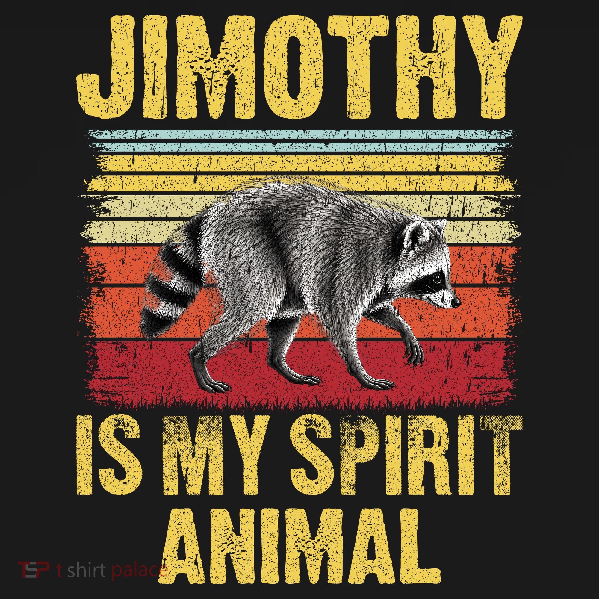 Jimothy Is My Spirit Animal Raccoon Visor