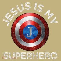 Jesus Is My Superhero Cute Powerful Christian Gift American Hoodie thumb 2