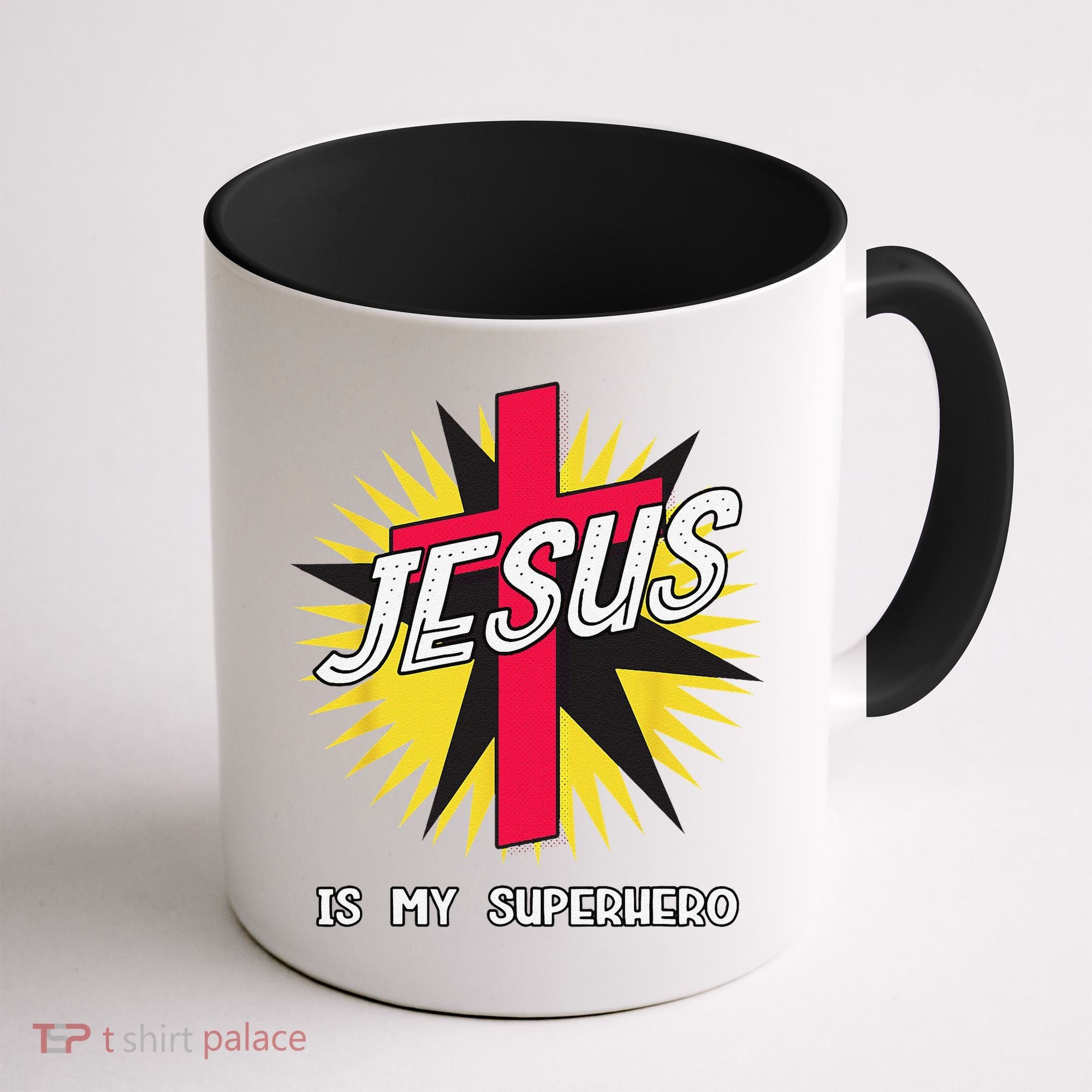 Jesus Is My Superhero Gift Coffee Mug