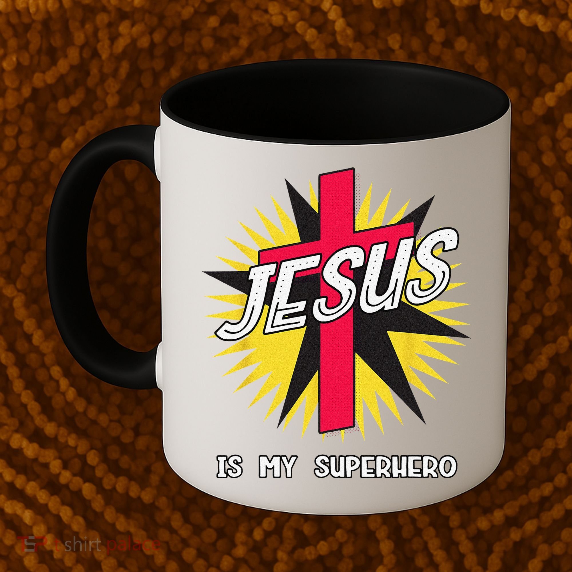 Jesus Is My Superhero Gift Coffee Mug