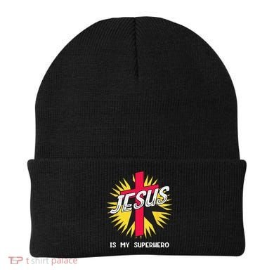 Jesus Is My Superhero Gift Beanie