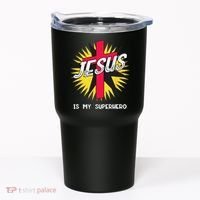 Jesus Is My Superhero Gift Tumbler thumb 0