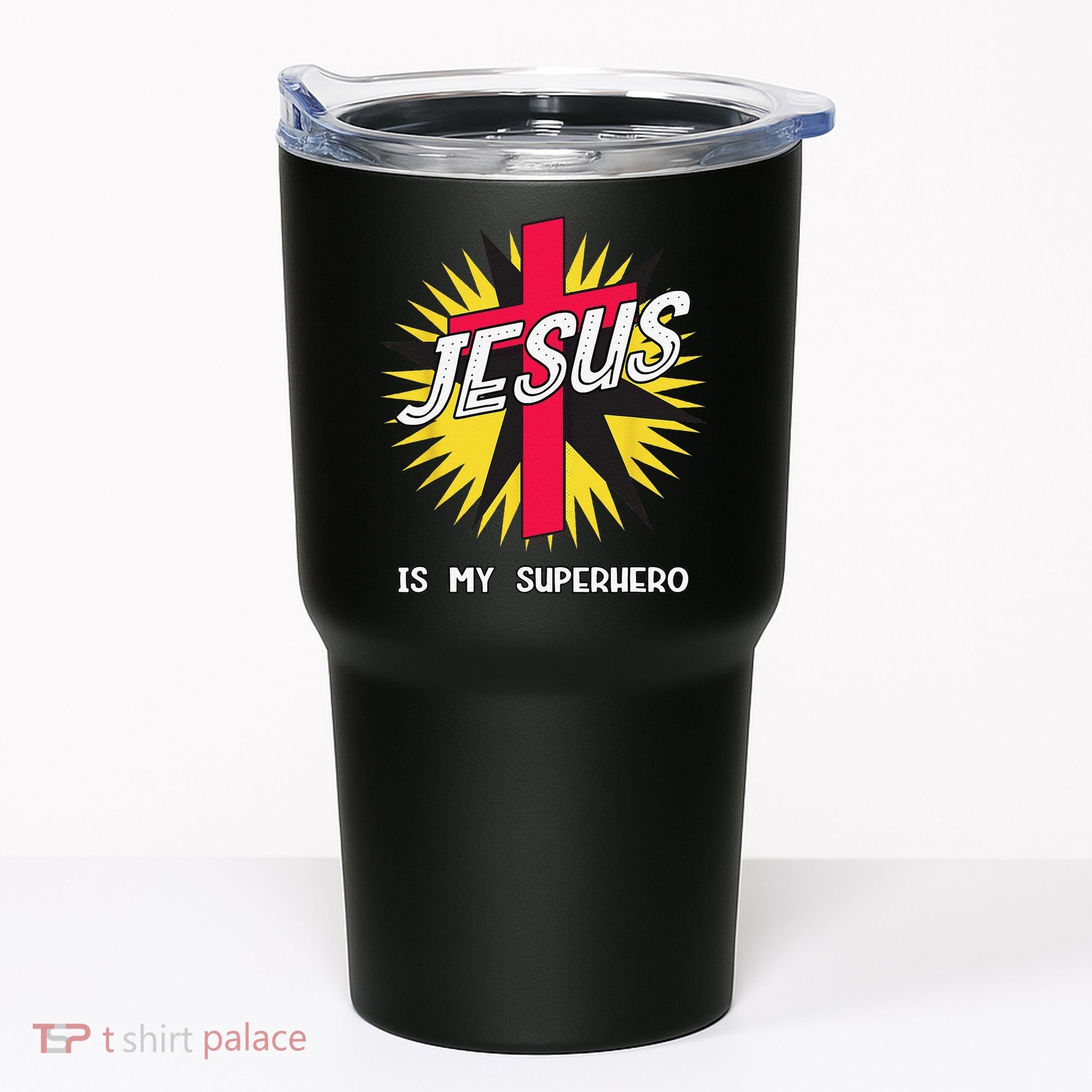 Jesus Is My Superhero Gift Tumbler