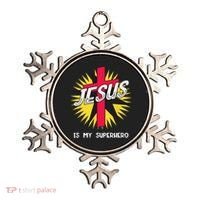 Jesus Is My Superhero Gift Ornament thumb 0