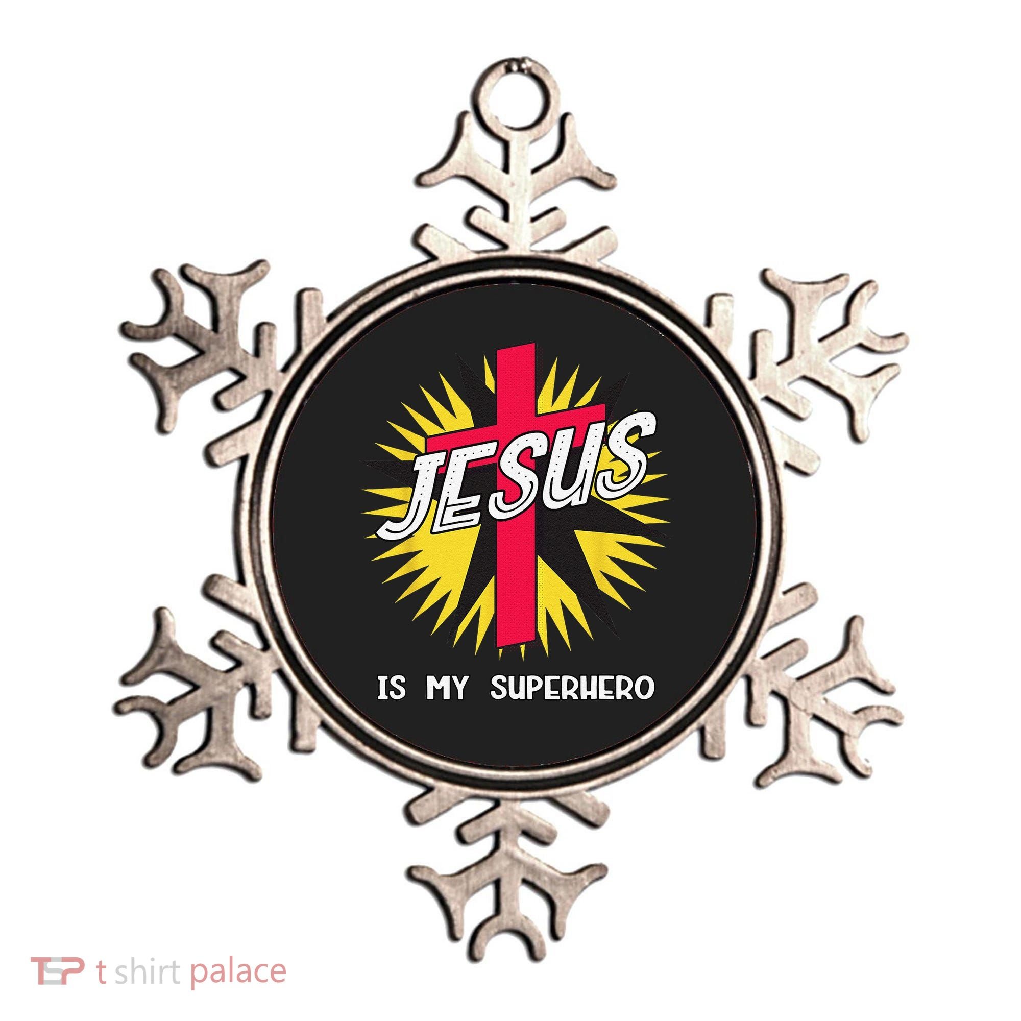 Jesus Is My Superhero Gift Ornament