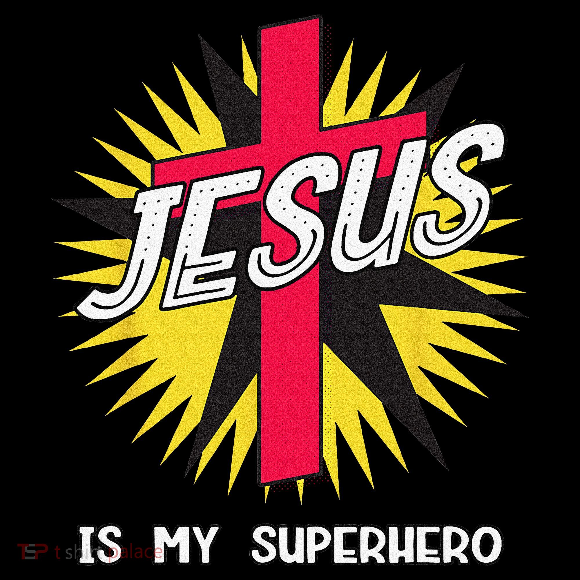 Jesus Is My Superhero Gift Baby Bodysuit