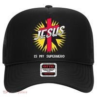 Jesus Is My Superhero Gift Hat thumb 0