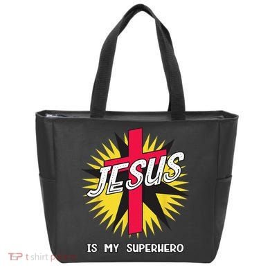 Jesus Is My Superhero Gift Tote Bag
