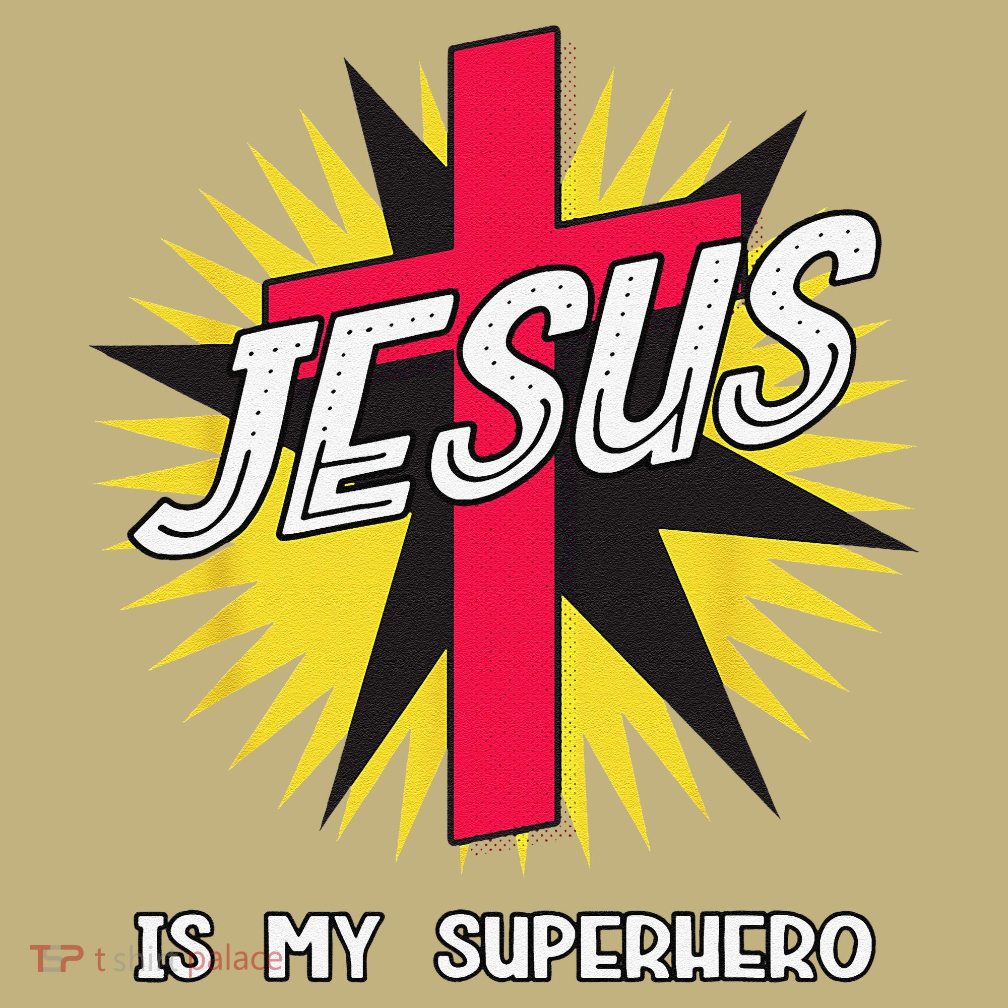 Jesus Is My Superhero Gift Mousepad