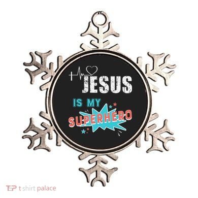 Jesus Is My Superhero Sweet Powerful Christian Ornament
