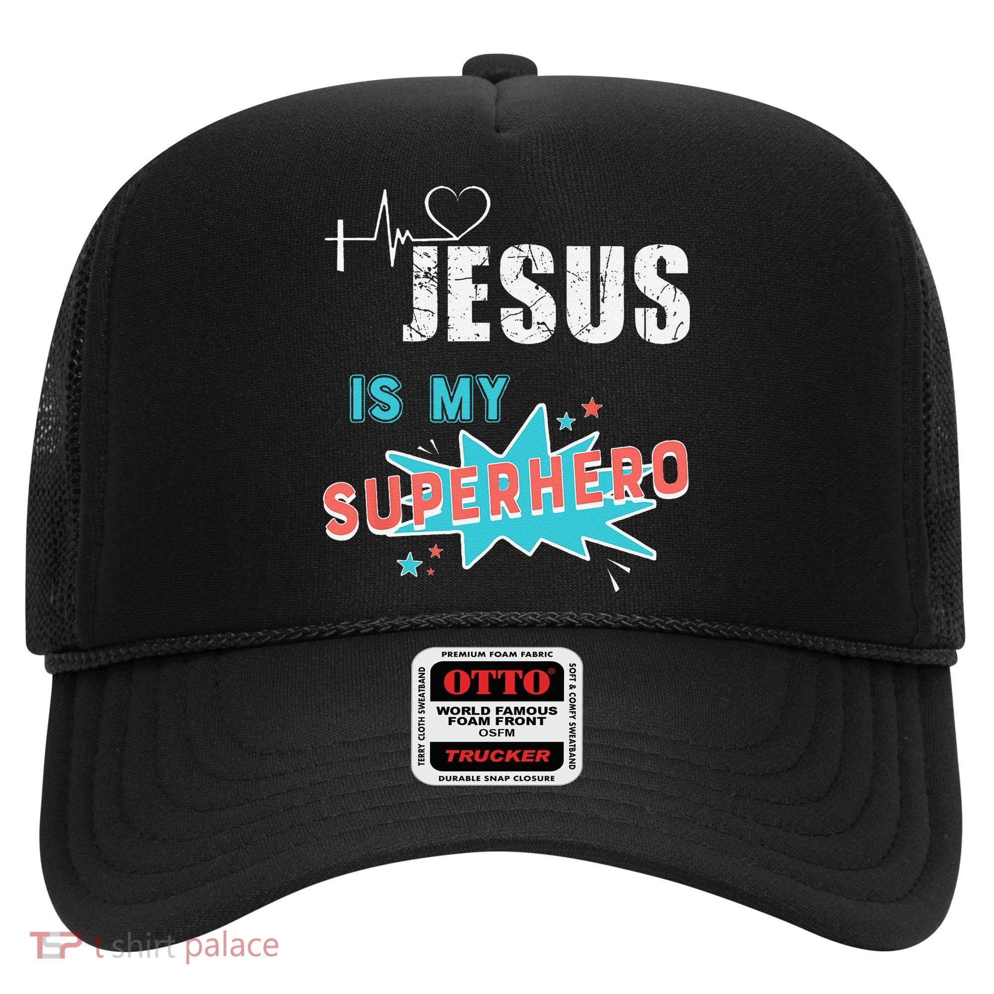 Jesus Is My Superhero Sweet Powerful Christian Hat