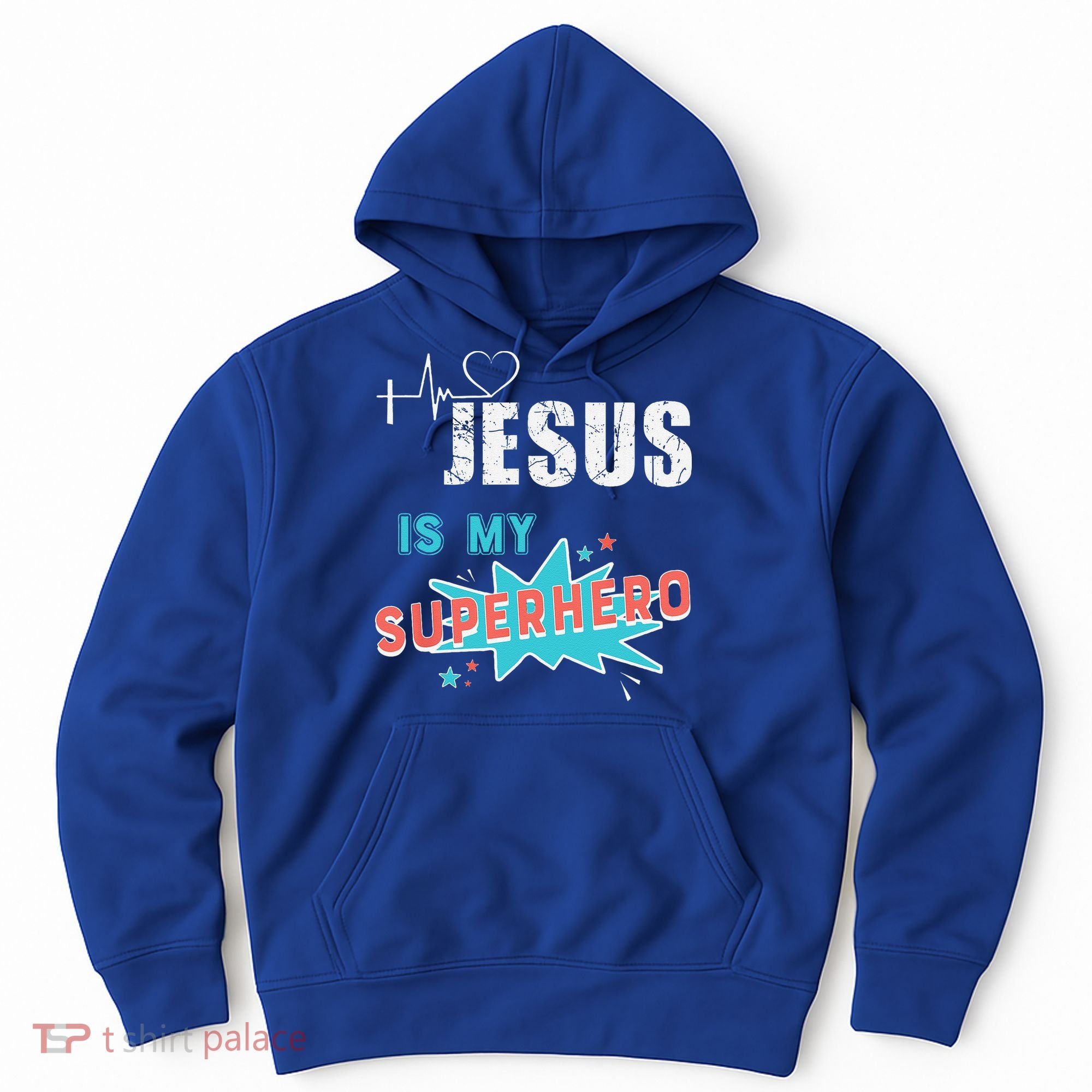 Jesus Is My Superhero Sweet Powerful Christian Hoodie