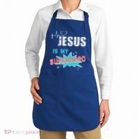 Jesus Is My Superhero Sweet Powerful Christian Apron thumb 2