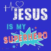 Jesus Is My Superhero Sweet Powerful Christian Polo thumb 2