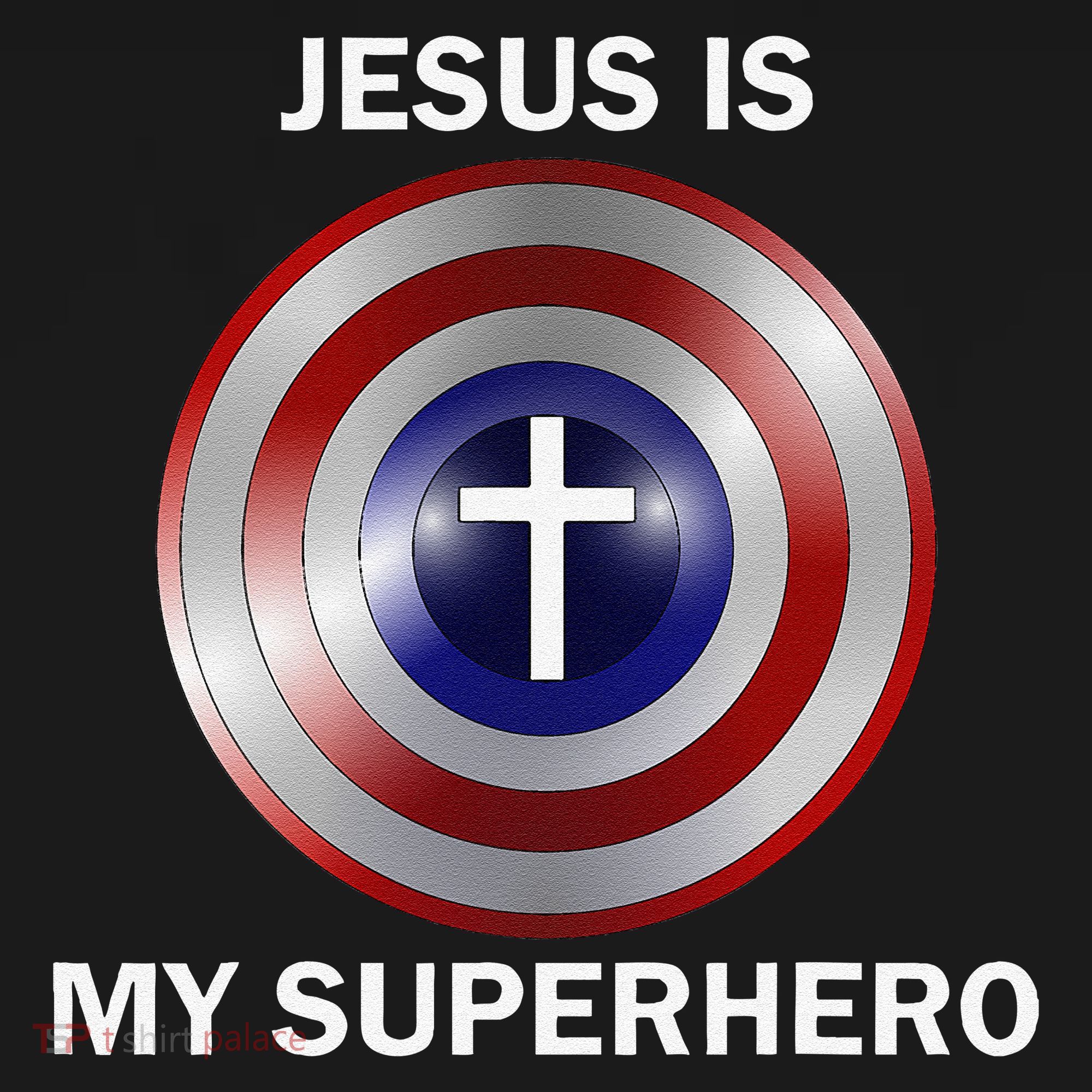 Jesus Is My Superhero T Doggie Tank
