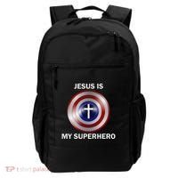 Jesus Is My Superhero T Backpack thumb 0