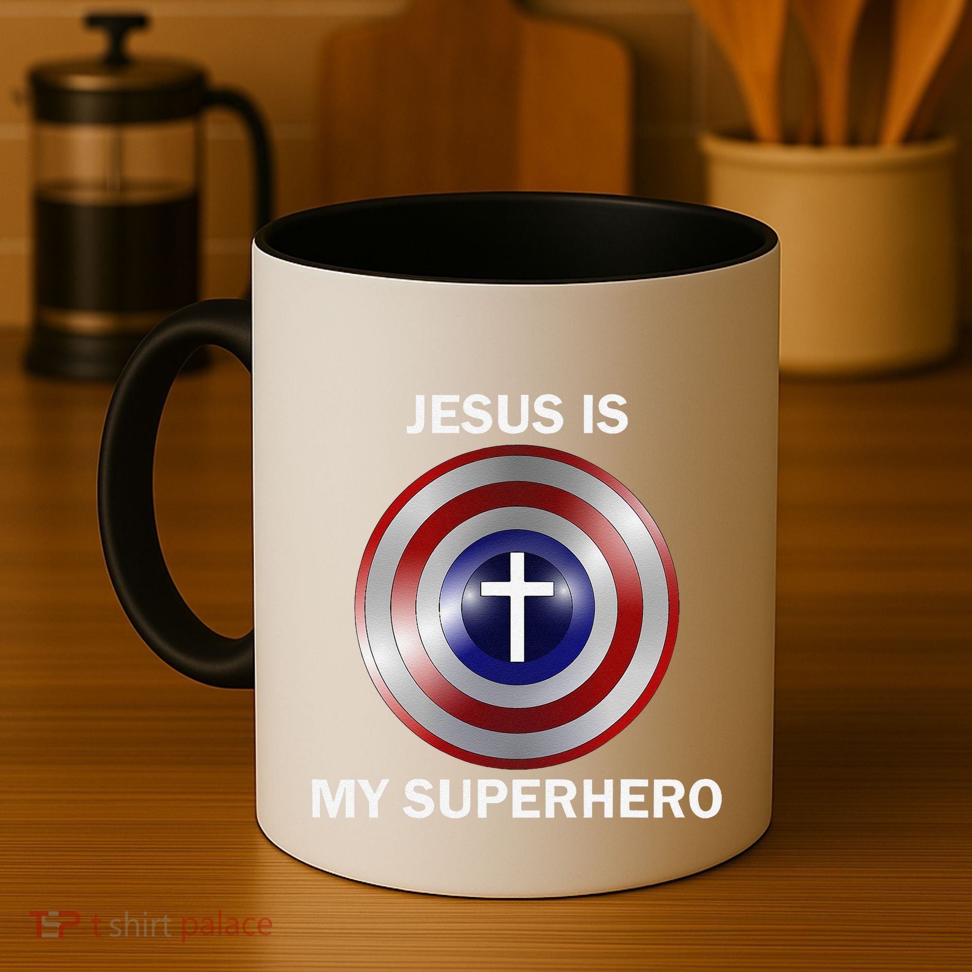 Jesus Is My Superhero T Coffee Mug