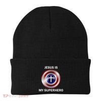 Jesus Is My Superhero T Beanie thumb 0