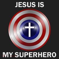 Jesus Is My Superhero T Beanie thumb 2