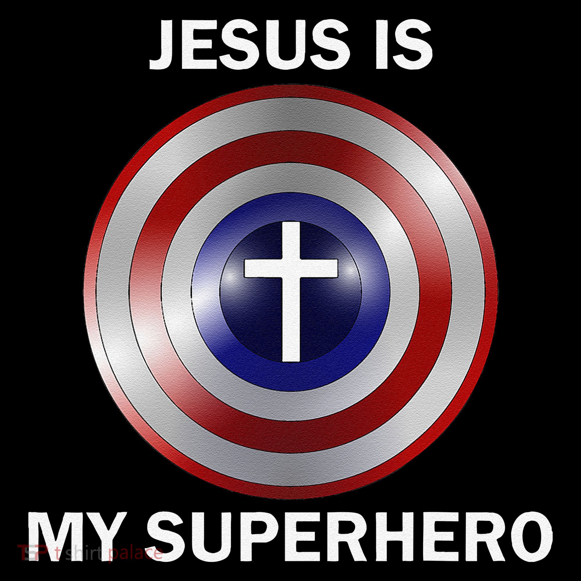 Jesus Is My Superhero T Women's Hoodie