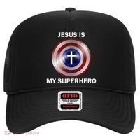 Jesus Is My Superhero T Hat thumb 0