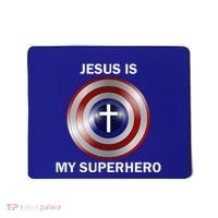 Jesus Is My Superhero T Mousepad thumb 0