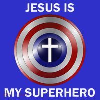 Jesus Is My Superhero T Mousepad thumb 1