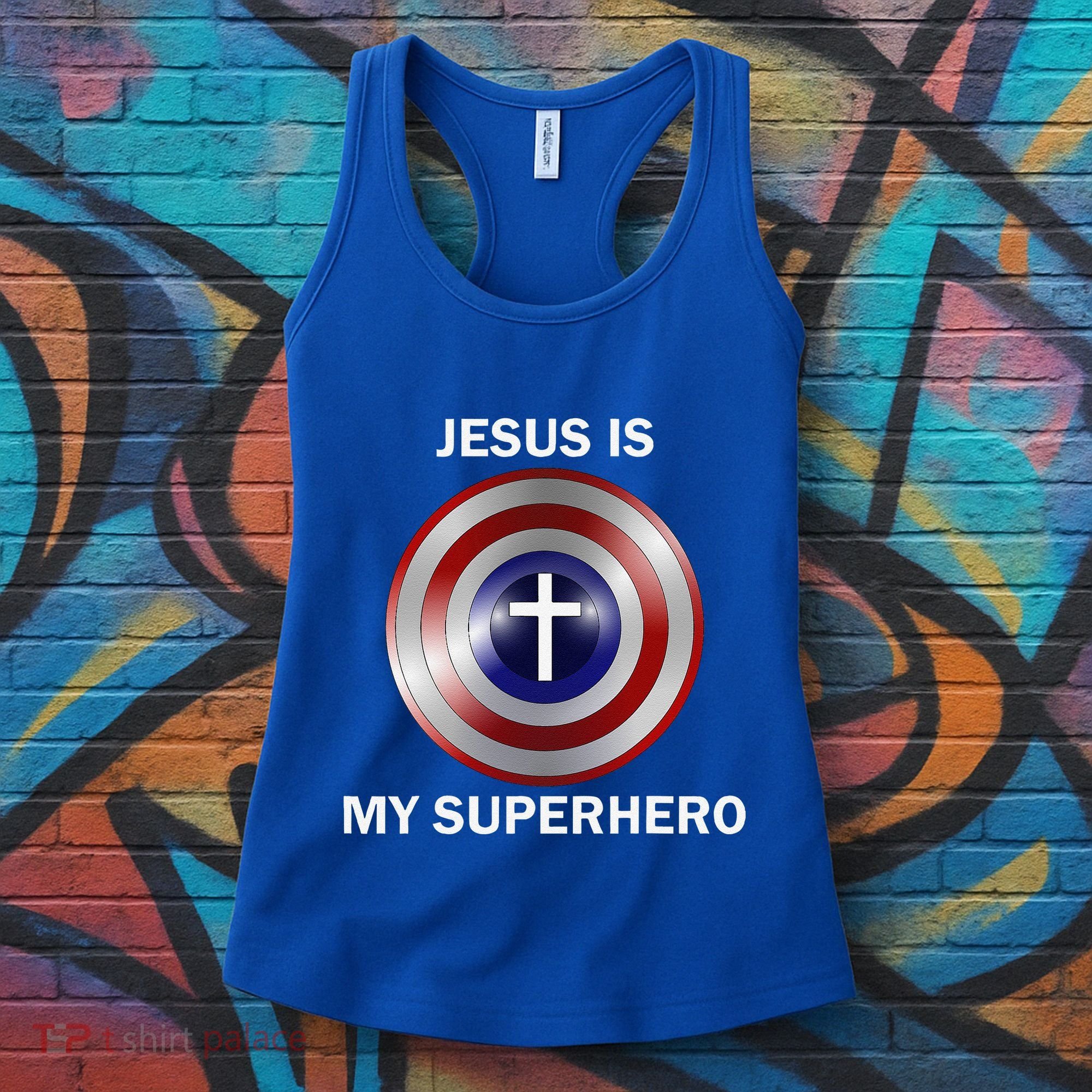 Jesus Is My Superhero T Women's Tank Top
