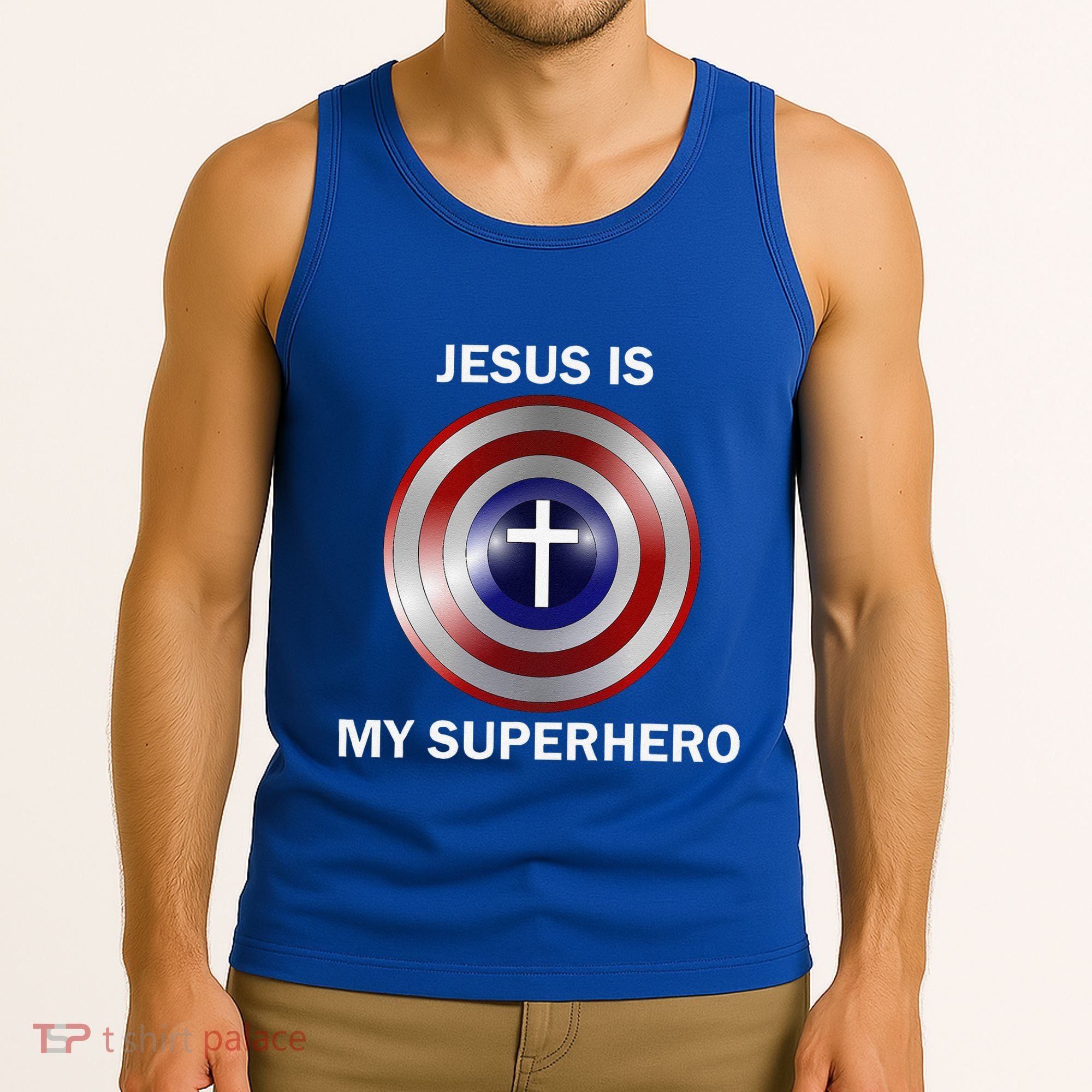 Jesus Is My Superhero T Tank Top