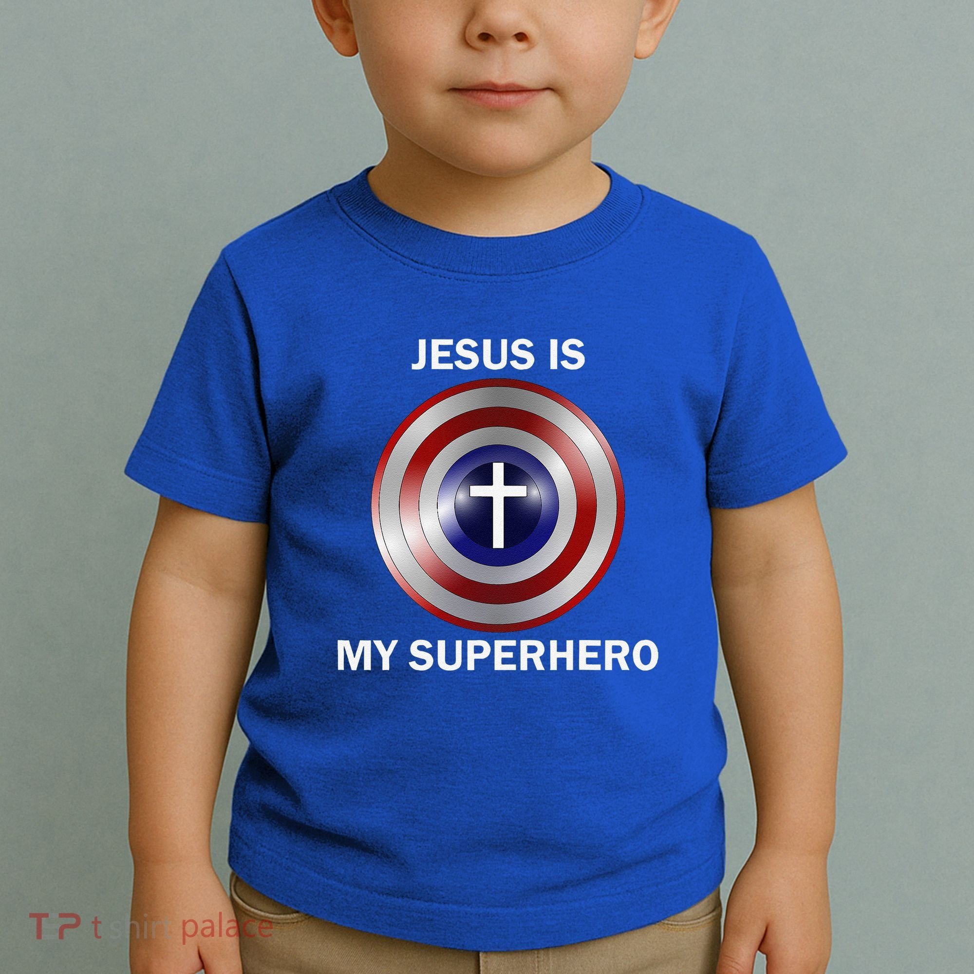 Jesus Is My Superhero T Toddler T-Shirt