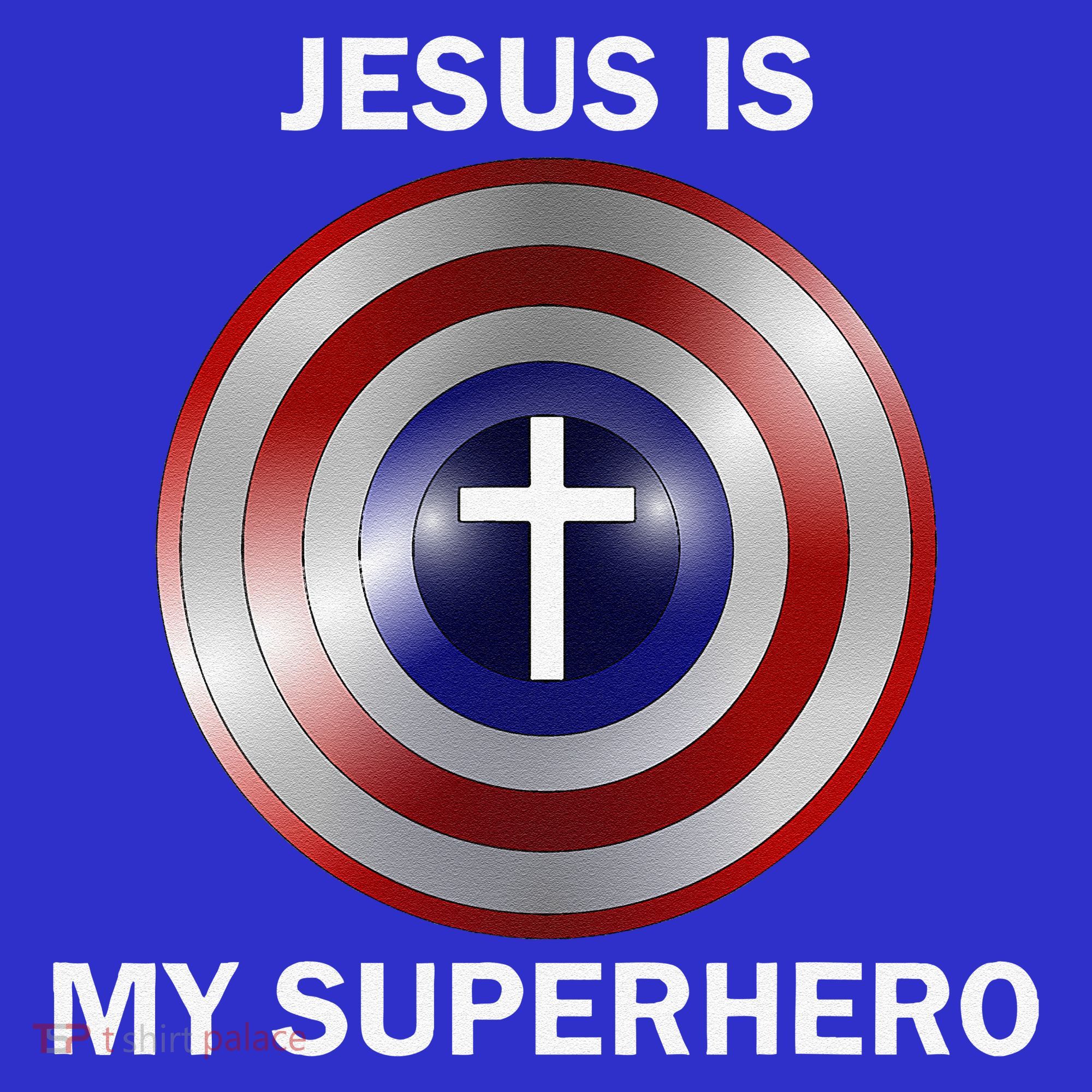 Jesus Is My Superhero T Visor