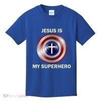 Jesus Is My Superhero T Kids T-Shirt thumb 0