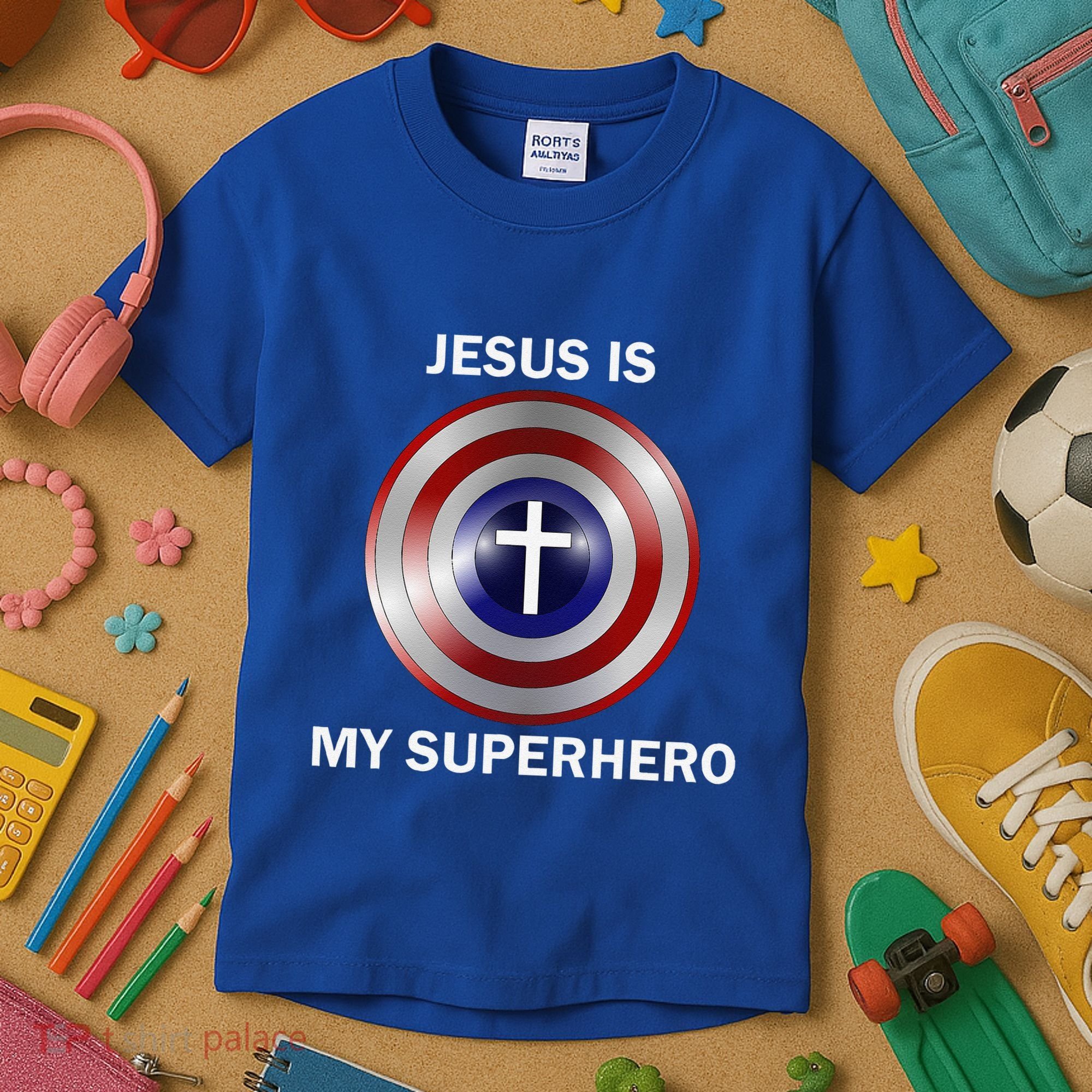 Jesus Is My Superhero T Kids T-Shirt
